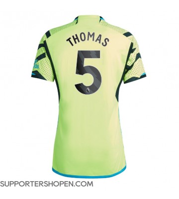 Arsenal Thomas Partey #5 Borta Matchtröja 2023-24 Kortärmad